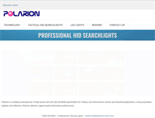 Tablet Screenshot of polarion-store.com
